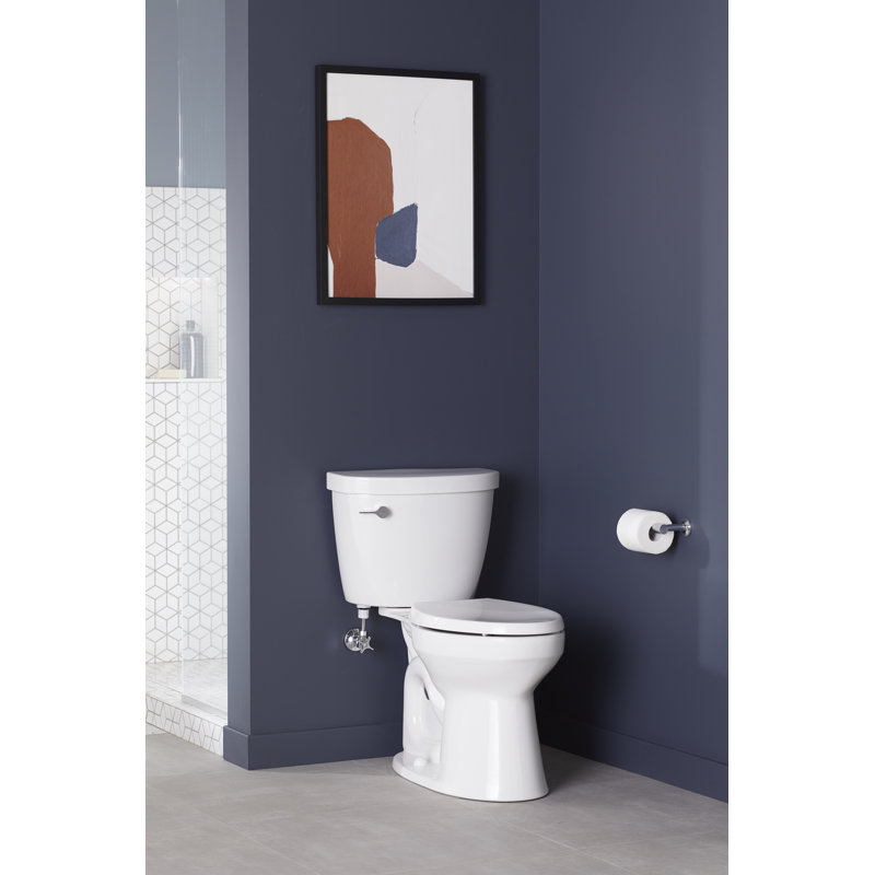 Cimarron 1.6 GPF Elongated Two-Piece Toilet (Seat Not Included)
