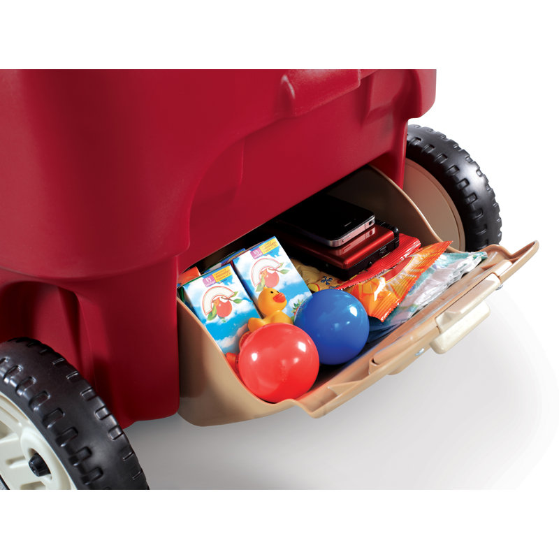 Step2 All Around Canopy 2 Seat Ride-On Wagons & Riding Toys