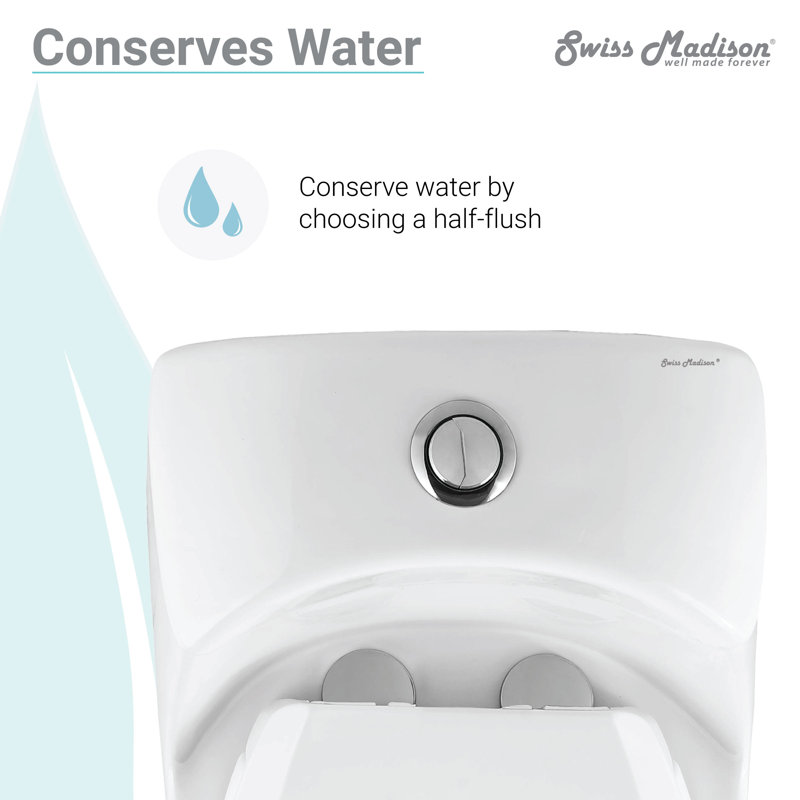 Château One-Piece Elongated Dual-Flush Toilet 1.1/1.6 gpf