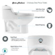 Château One-Piece Elongated Dual-Flush Toilet 1.1/1.6 gpf