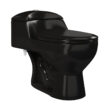 Black Château One-Piece Elongated Dual-Flush Toilet 1.1/1.6 gpf (Part number: SM-1T803GB)