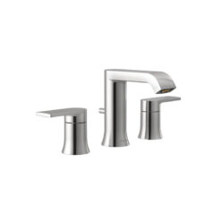 Chrome Moen T6708 Genta LX Two-Handle Widespread Bathroom Faucet Trim Kit, Valve Required