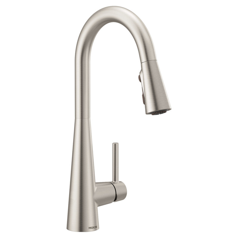 Moen 7864SRS Sleek Pull Down Single Handle Kitchen Faucet with Power Boost Technology and Duralock Moen Sleek Pull Down Single Handle Kitchen Faucet with Power Boost Technology and Duralock