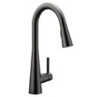 7864BL Moen Sleek Pull Down Single Handle Kitchen Faucet with Power Boost Technology and Duralock Moen 7864BL Moen Sleek Pull Down Single Handle Kitchen Faucet with Power Boost Technology and Duralock