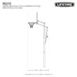 Lifetime Height Adjustable In-Ground Basketball Hoop (52