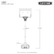 Lifetime Height Adjustable Portable Basketball Hoop (44