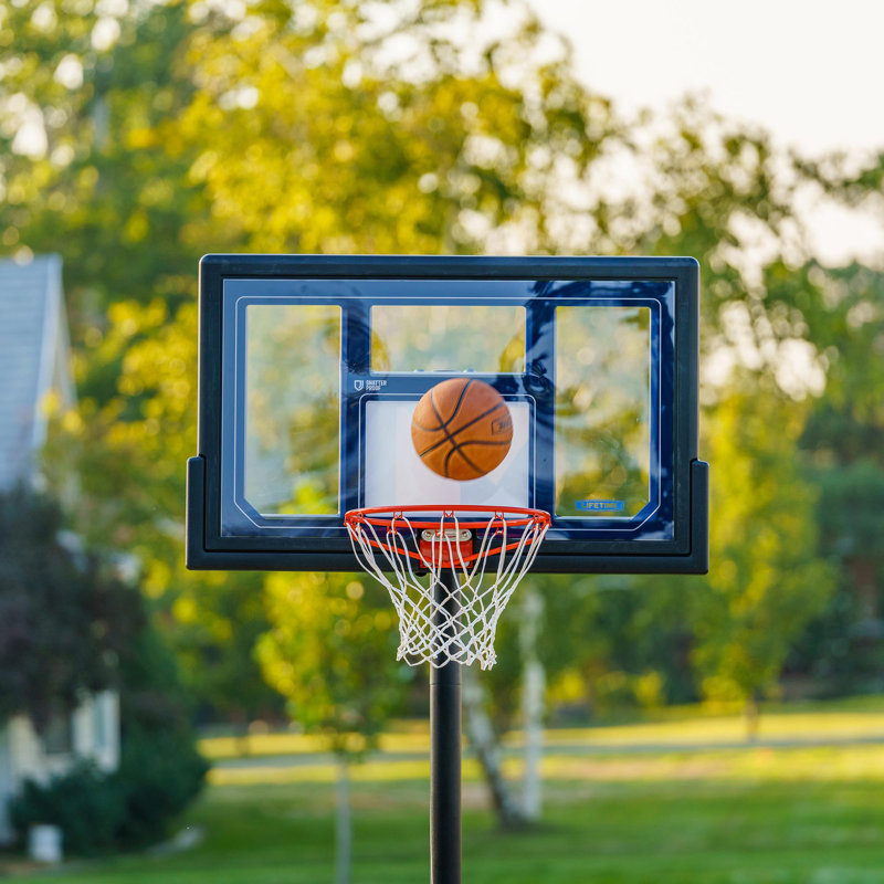 Lifetime Height Adjustable Portable Basketball Hoop (50" Polycarbonate Backboard)