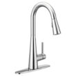 Moen 7864 Moen Sleek Pull Down Single Handle Kitchen Faucet with Power Boost Technology and Duralock