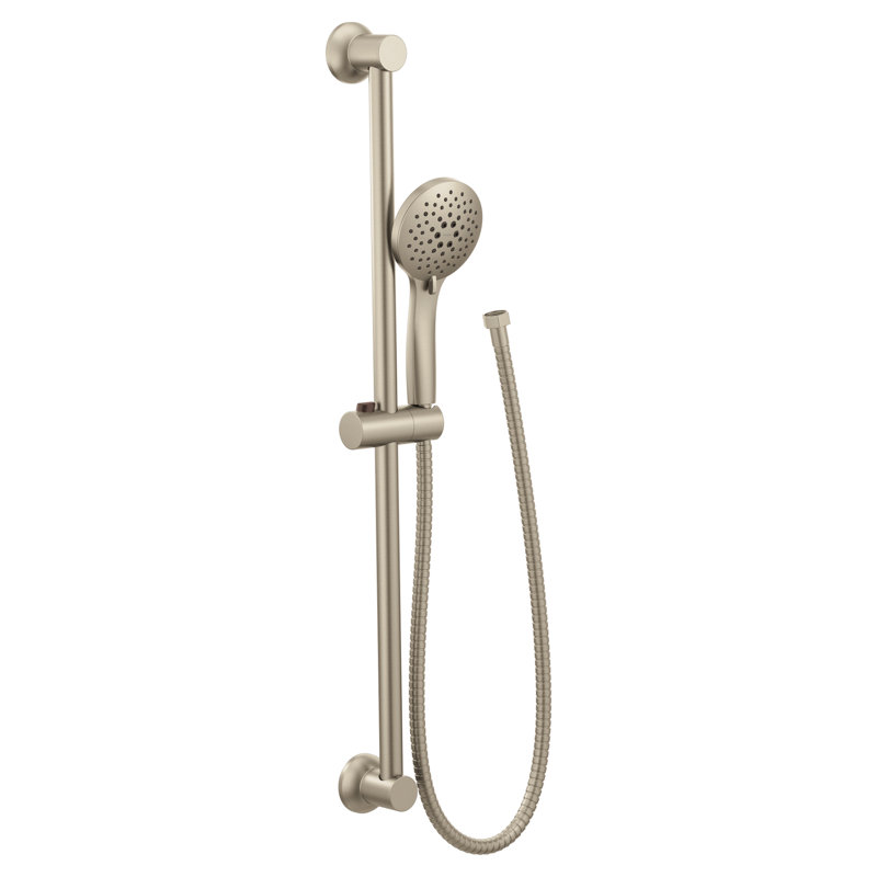 Moen 3558EPBN Moen Eco-Performance 5-Function Handheld Shower with 30-Inch Slide Bar and 69-Inch Hose
