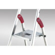 Hailo L60 5-Step Aluminum Step Ladder with 330 lb. Load Capacity