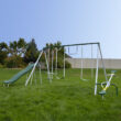 Sportspower Live Oak Swing Set with Lifetime Warranty on 6' Heavy Duty Double Wall Slide