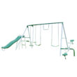 Sportspower Live Oak Swing Set with Lifetime Warranty on 6' Heavy Duty Double Wall Slide