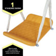 Sportspower Palmview Metal Swing Set with Lifetime Warranty on 5' Double Wall Slide