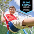 Sportspower Super Surfer Metal Swing Set with Lifetime Warranty on 6' Double Wall Slide
