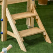 Outsunny Fir Swing Set with 1 Swing(s) , 1 Slide(s)