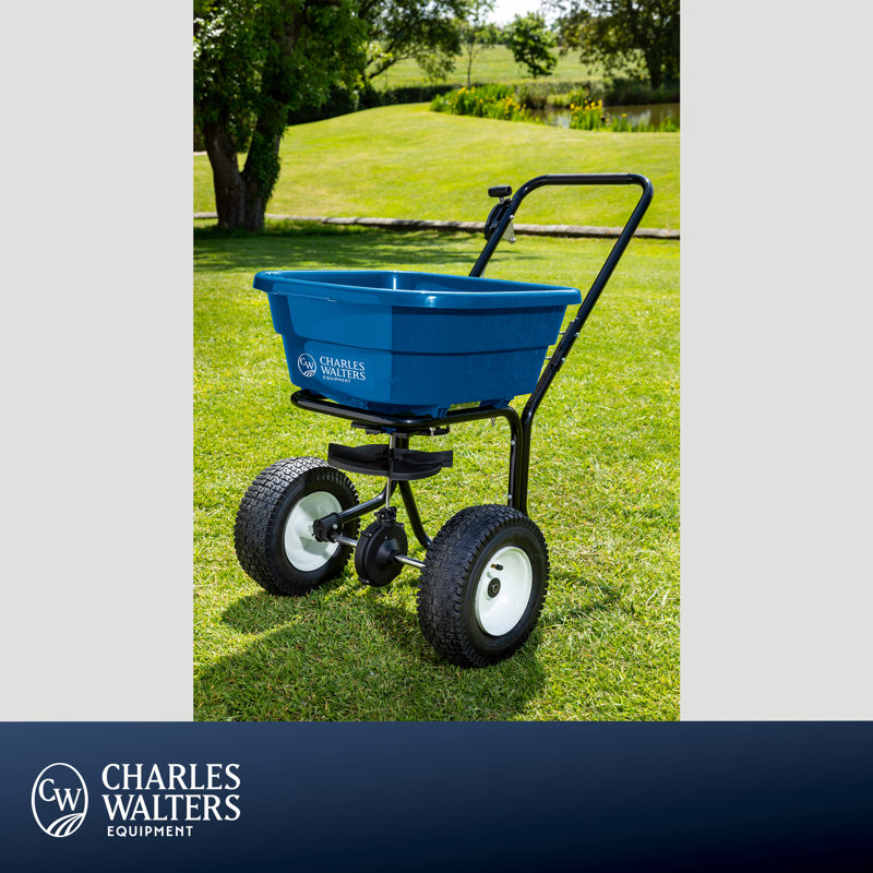 Charles Walters Equipment Landscape Rated Broadcast Spreader, 80lbs Capacity, 38" x 33"