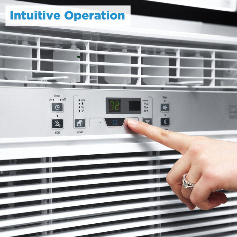 Midea EasyCool 8,000 BTU Energy Star Window Air Conditioner with Remote