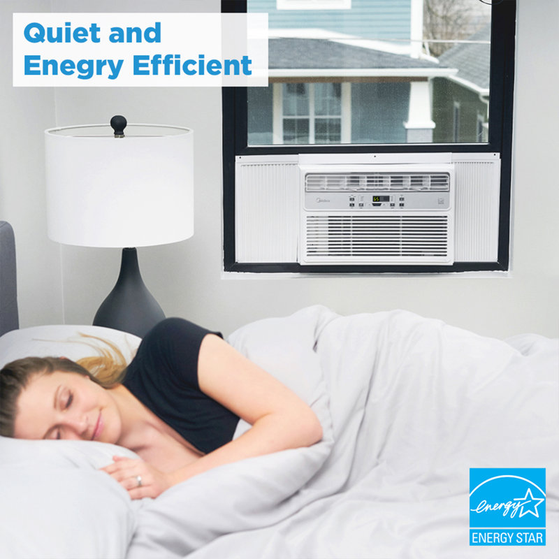 Midea EasyCool 8,000 BTU Energy Star Window Air Conditioner with Remote