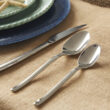 Opus 45 Piece Flatware Set Polished, Mirrored