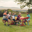 Ace Flyer Teeter-Totter, Red/Blue/Yellow
