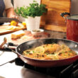 Tramontina Aluminum Non Stick 11 Pc Nesting Cookware Set, Red