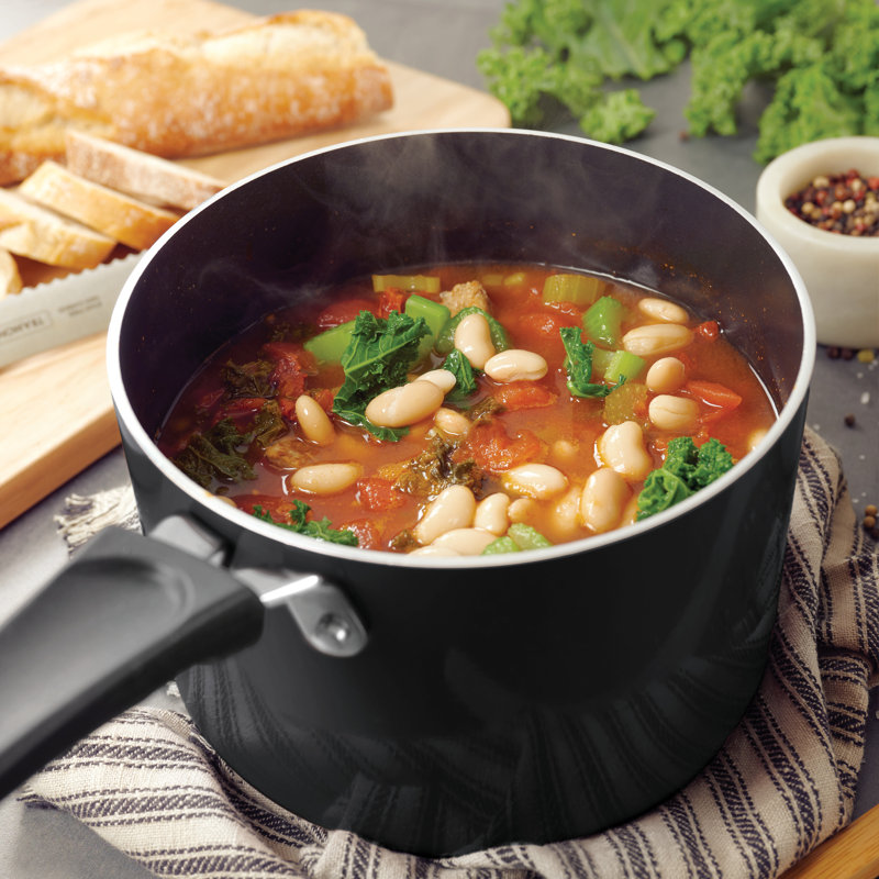 Tramontina Aluminum Non Stick 11 Pc Nesting Cookware Set, Gray