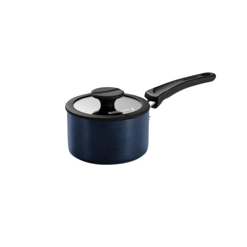 Tramontina Aluminum Non Stick 11 Pc Nesting Cookware Set, Navy