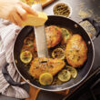 Tramontina Aluminum Non Stick 11 Pc Nesting Cookware Set, Navy