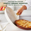 GreenPan Reserve Hard Anodized Healthy Ceramic Nonstick 10 Piece Cookware Set, Cream