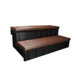 Confer Plastics 36" Deluxe Spa Step, Espresso