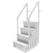 XtremepowerUS In-Pool Step Ladder with Handrails for Pool and Decks Up to 54