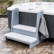 Hot Tub Collection Step2 25'' D Slip Resistant Hot Tub Step, Gray