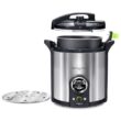 Presto 17 Qt. Electric Brushed Stainless Electric Precise Digital Pressure Canner and Pressure Cooker 02152