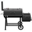 Oklahoma Joe's Highland 879-Sq. in Black Horizontal Charcoal Smoker