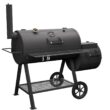 Oklahoma Joe's Highland 879-Sq. in Black Horizontal Charcoal Smoker Oklahoma Joe's Highland 879-Sq. in Black Horizontal Charcoal Smoker