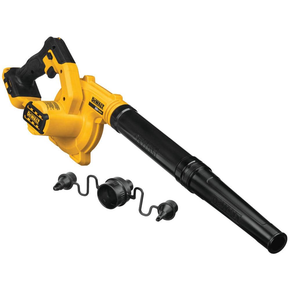 DEWALT 20V MAX Cordless Compact Jobsite Blower 135 MPH 100 CFM and (1) 20V MAX Premium Lithium-Ion 4.0Ah Battery DCE100BW204 DEWALT 20V MAX Cordless Compact Jobsite Blower 135 MPH 100 CFM and (1) 20V MAX Premium Lithium-Ion 4.0Ah Battery DCE100BW204