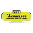 RYOBI 40V 120 MPH 550 CFM Cordless Battery Blower and Lawn and leaf bag with 4.0 Ah Battery and Charger RY40LB01K-AC04313