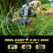 RYOBI 40V 15 in. Expand-It Cordless Battery Attachment Capable String Trimmer &. 080 Pre-Cut Line w/ 4.0 Ah Battery & Charger RY40ST01K-AC0580PCL