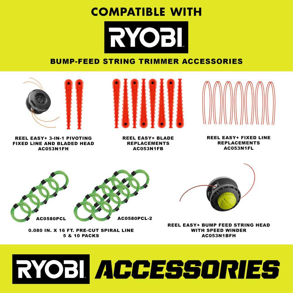 RYOBI 18 in. 10 Amp Electric Corded String Trimmer and 8 Amp Jet Fan Blower Kit RY41135-RY421021 RYOBI 18 in. 10 Amp Electric Corded String Trimmer and 8 Amp Jet Fan Blower Kit RY41135-RY421021