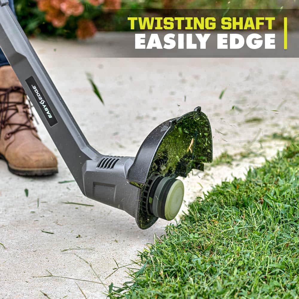 RYOBI ONE+ 18V 10 in. Cordless Battery String Trimmer/Edger 2.0 Ah Battery and Charger kit with ONE+ 0.065 Spool (3-Pack) PCLST01K-AC14RL3A RYOBI ONE+ 18V 10 in. Cordless Battery String Trimmer/Edger 2.0 Ah Battery and Charger kit with ONE+ 0.065 Spool (3-Pack) PCLST01K-AC14RL3A