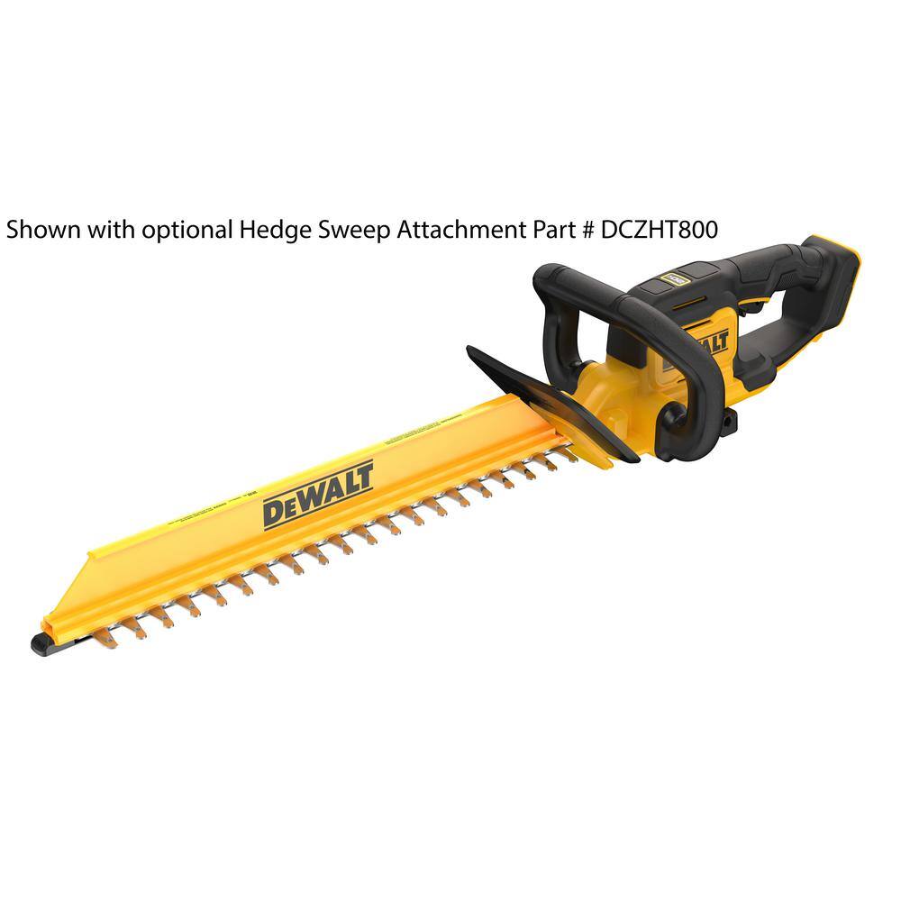 DEWALT 20V MAX 22 in. Cordless Battery Powered Hedge Trimmer (Tool Only) DCHT821B