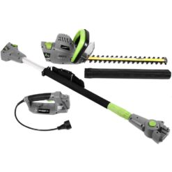 Earthwise 2 in 1, 18 in. 4.5 Amp Electric Multi-Tool Pole/Hedge Trimmer CVPH43018