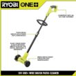 RYOBI ONE+ 18V Patio Cleaner with Wire Brush Edger with 2.0 Ah Battery and Charger P2950 RYOBI ONE+ 18V Patio Cleaner with Wire Brush Edger with 2.0 Ah Battery and Charger P2950