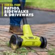RYOBI ONE+ 18V Patio Cleaner with Wire Brush Edger with 2.0 Ah Battery and Charger P2950 RYOBI ONE+ 18V Patio Cleaner with Wire Brush Edger with 2.0 Ah Battery and Charger P2950