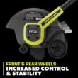 RYOBI ONE+ 18V 9 in. Cordless Battery Edger (Tool Only) with Extra Edger Blade P2300BTL-AC04215