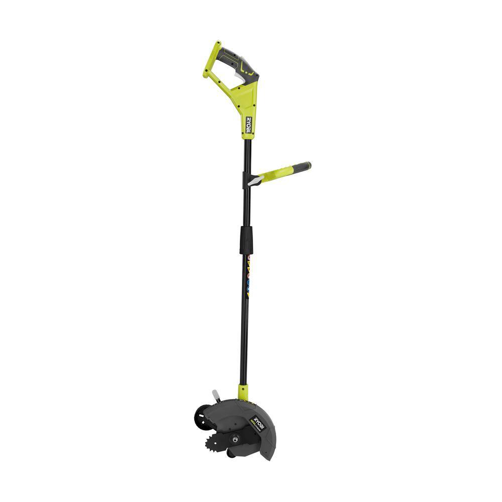 RYOBI ONE+ 18V 9 in. Cordless Battery Edger (Tool Only) with Extra Edger Blade P2300BTL-AC04215