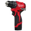 Milwaukee M12 12-Volt Lithium-Ion Brushless Cordless Subcompact Brushless Drill Driver Kit 3401-22 Milwaukee M12 12-Volt Lithium-Ion Brushless Cordless Subcompact Brushless Drill Driver Kit 3401-22
