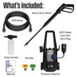 Westinghouse 2000 PSI 1.76 GPM Cold Water Electric Powered Pressure Washer with Anti-Tipping Technology and 2 Quick Connect Tips ePX3030 Westinghouse 2000 PSI 1.76 GPM Cold Water Electric Powered Pressure Washer with Anti-Tipping Technology and 2 Quick Connect Tips ePX3030