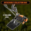 WEN 15 in. 13 Amp 2-in-1 Electric Dethatcher and Scarifier with Collection Bag DT1315