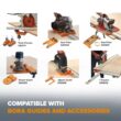BORA NGX 100 in. Clamp Edge Saw Guide For Circular Saws T-544100K